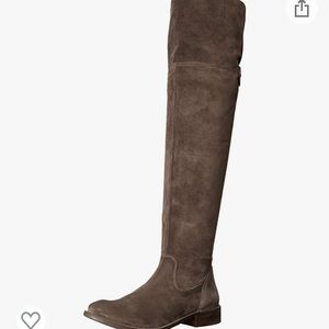 FRYE Shirley Over-The-Knee Suede Slouch Boot 8.5